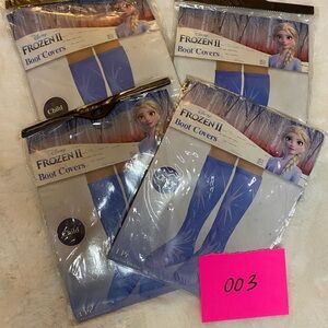 Disney Frozen II Elsa Child Boot Covers – Costume Accessory (New in Package)